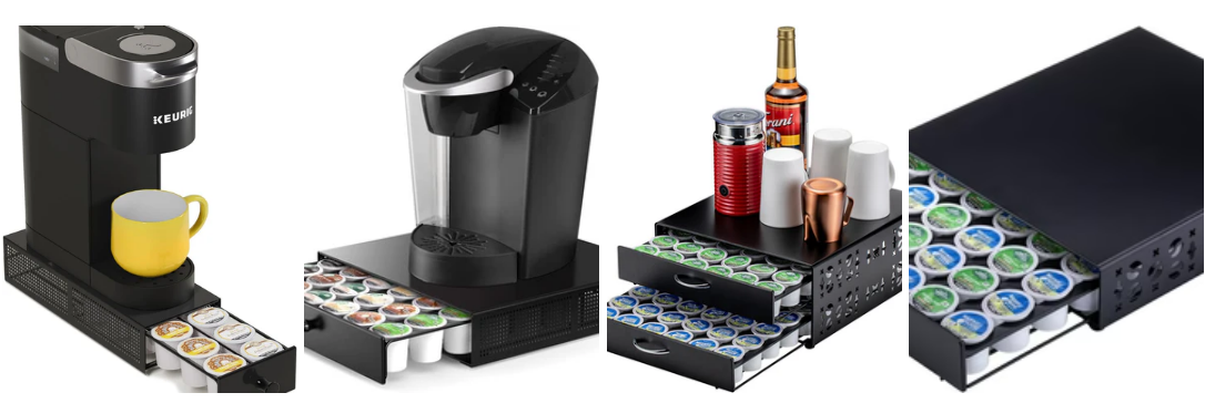 Turn Your Coffee Corner Into a Coffee Bar: The Space-Saving K-Cup Organizer That Holds 24 Pods